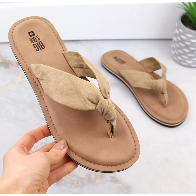 Infradito beige da donna Big Star LL274623 1