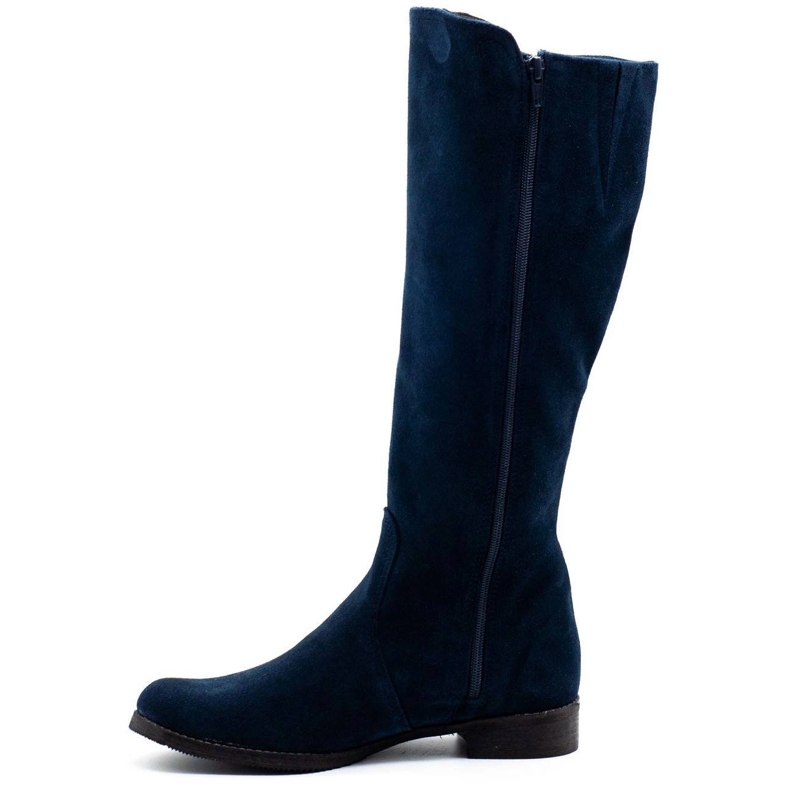Olivier Stivali alla moda Klara blu navy 1