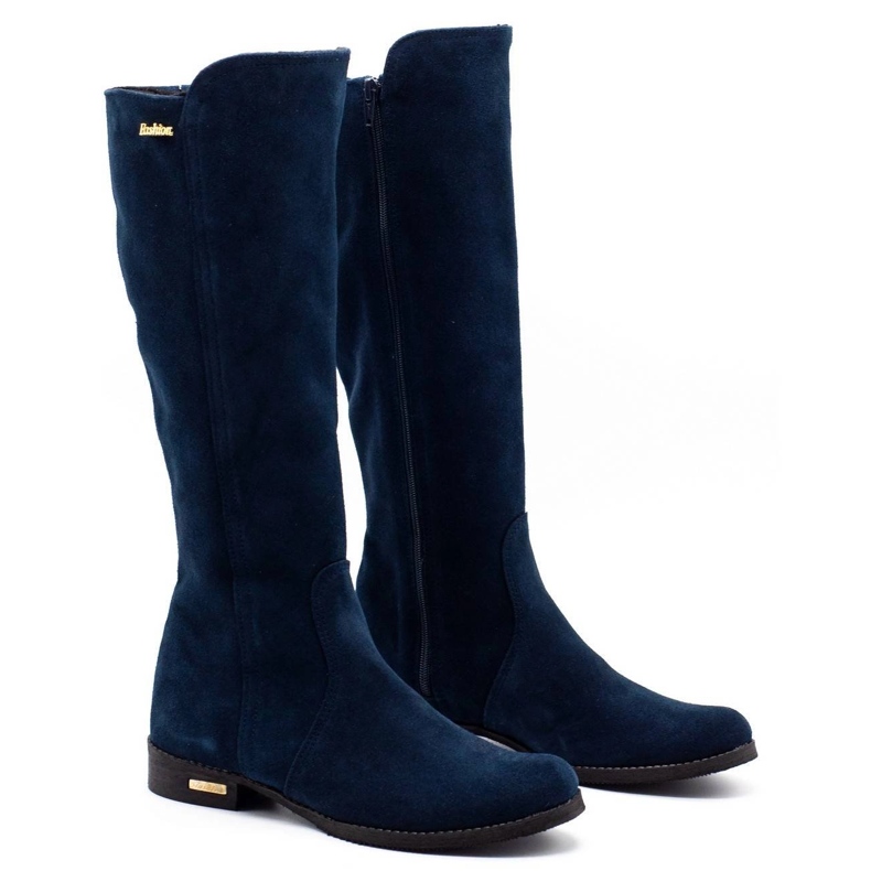 Olivier Stivali alla moda Klara blu navy 2