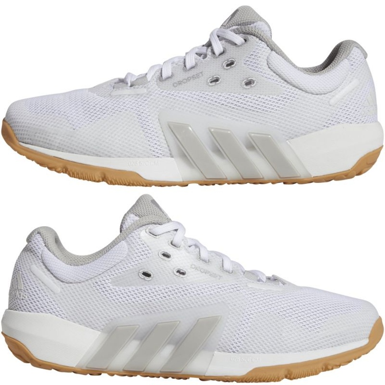 Allenatori di dropet adidas femminile GX7959 Scarpe sportive bianche bianco 1