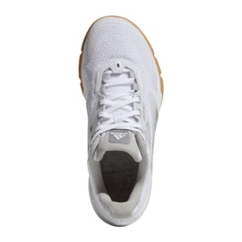 Allenatori di dropet adidas femminile GX7959 Scarpe sportive bianche bianco 2