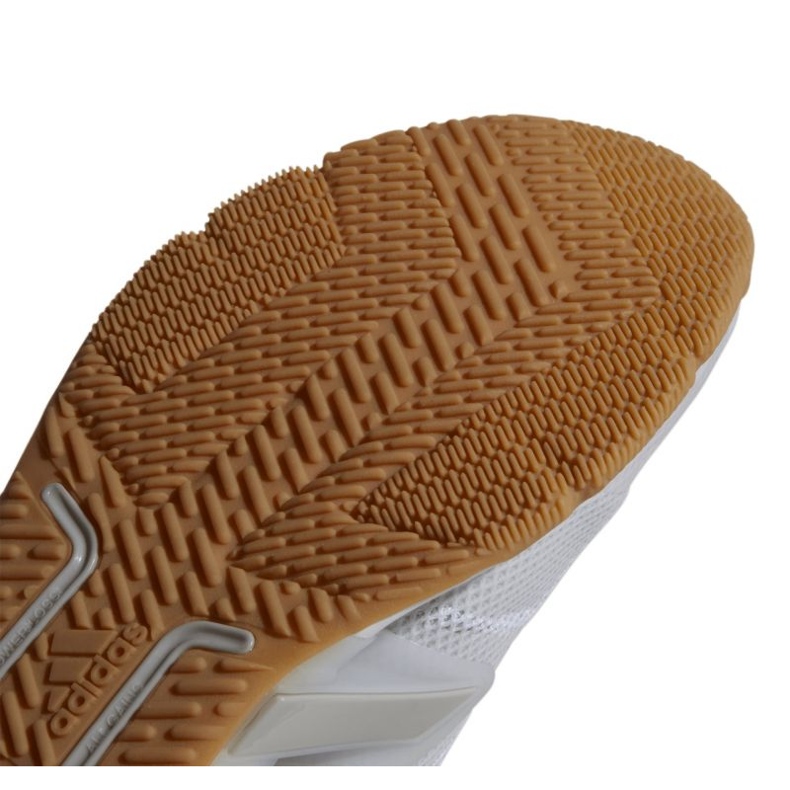 Allenatori di dropet adidas femminile GX7959 Scarpe sportive bianche bianco 4