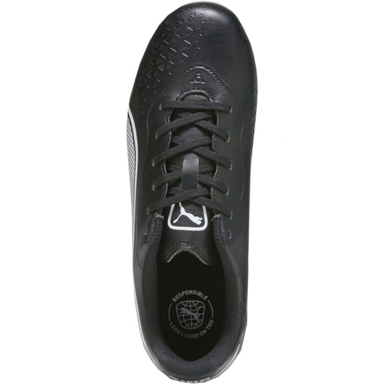 Scarpe da calcio Puma King Match FG/AG Jr 107573 01 nero 1
