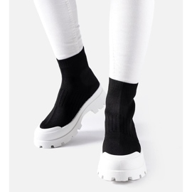 Sneaker nere con tomaia flessibile Varden nero 1