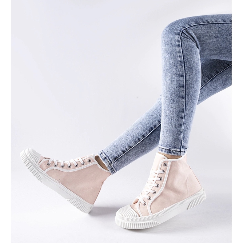 Sneakers alte rosa di Pozzuolo 1