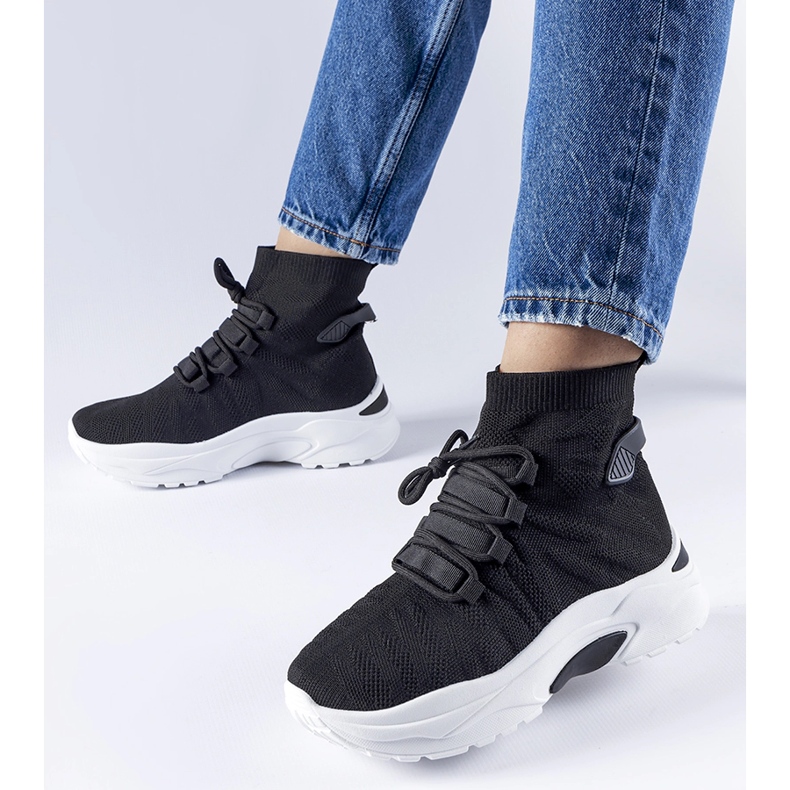 Sneakers alte Vigatto nere nero 1