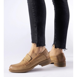 Mocassini Beaufort eleganti beige 1