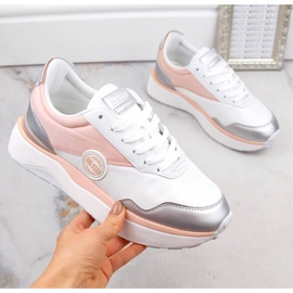 Scarpe sportive con plateau multicolor da donna Big Star JJ274A015 multicolore 2