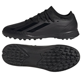 Scarpe Adidas X CRAZYFAST.3 Tf Jr IE1570 nero 1