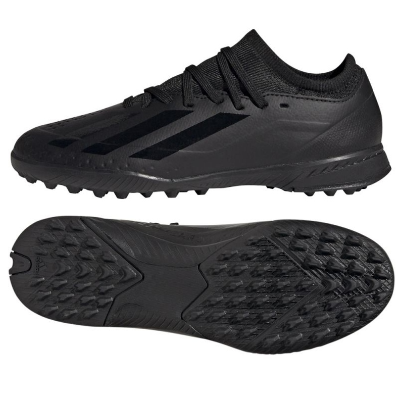 Scarpe Adidas X CRAZYFAST.3 Tf Jr IE1570 nero 1