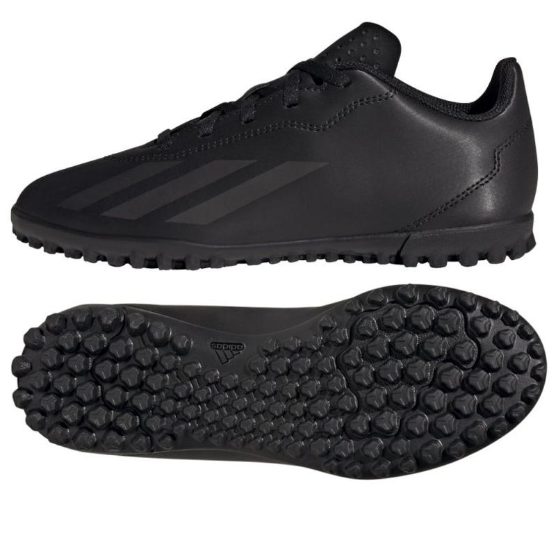 Scarpe Adidas X CRAZYFAST.4 Tf Jr IE4084 nero 1