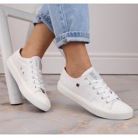 Sneakers bianche, ecopelle Big Star V274869 bianca 2