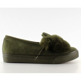 Belle scarpe da ginnastica Hunny Bunny NB50 Verde Nero 1