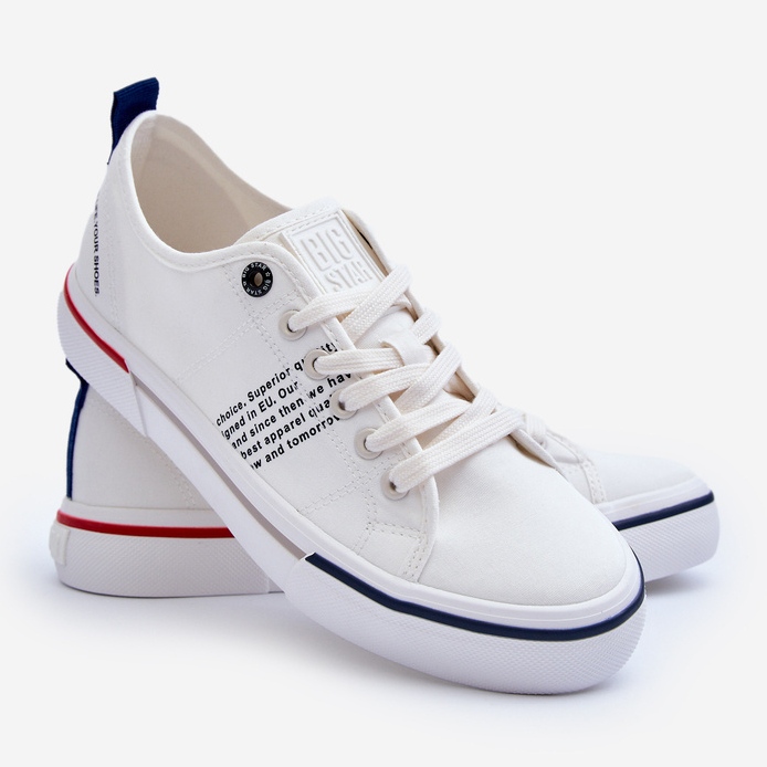 Scarpe da Ginnastica da Uomo Big Star LL174204 Bianche bianco 2