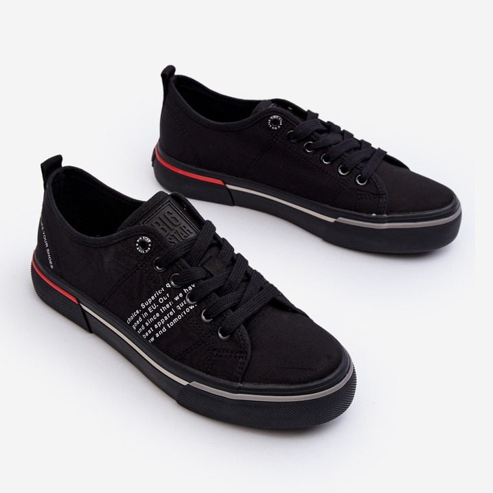 Scarpe da Ginnastica da Uomo Big Star LL174205 Nere nero 2
