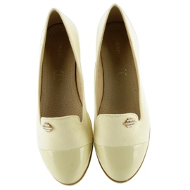 Mocassini pastello lordsy 7111 giallo 1