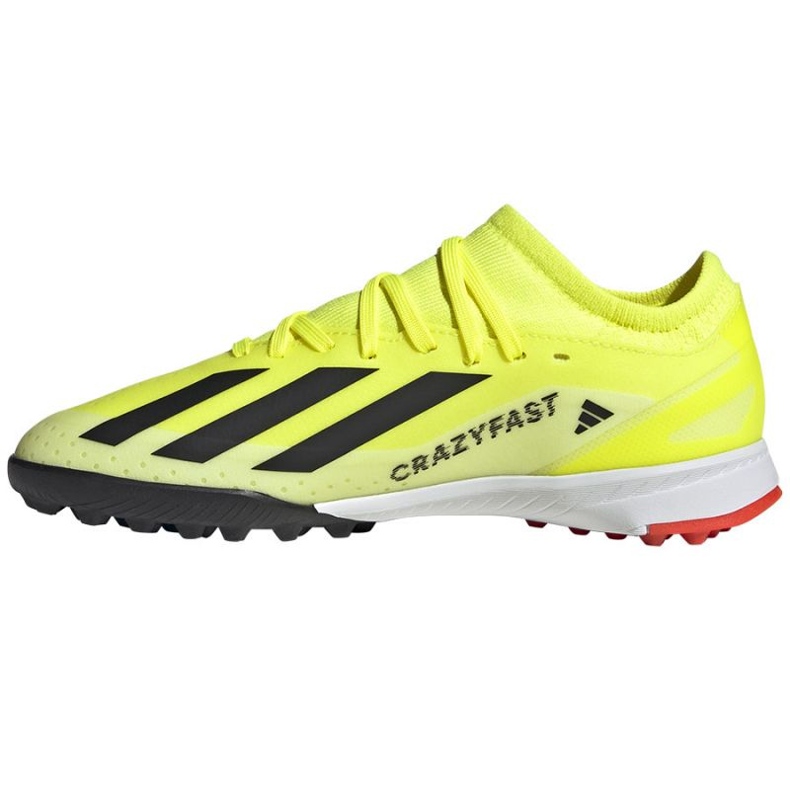 Scarpe Adidas X Crazyfast League Tf Jr IF0681 giallo 1