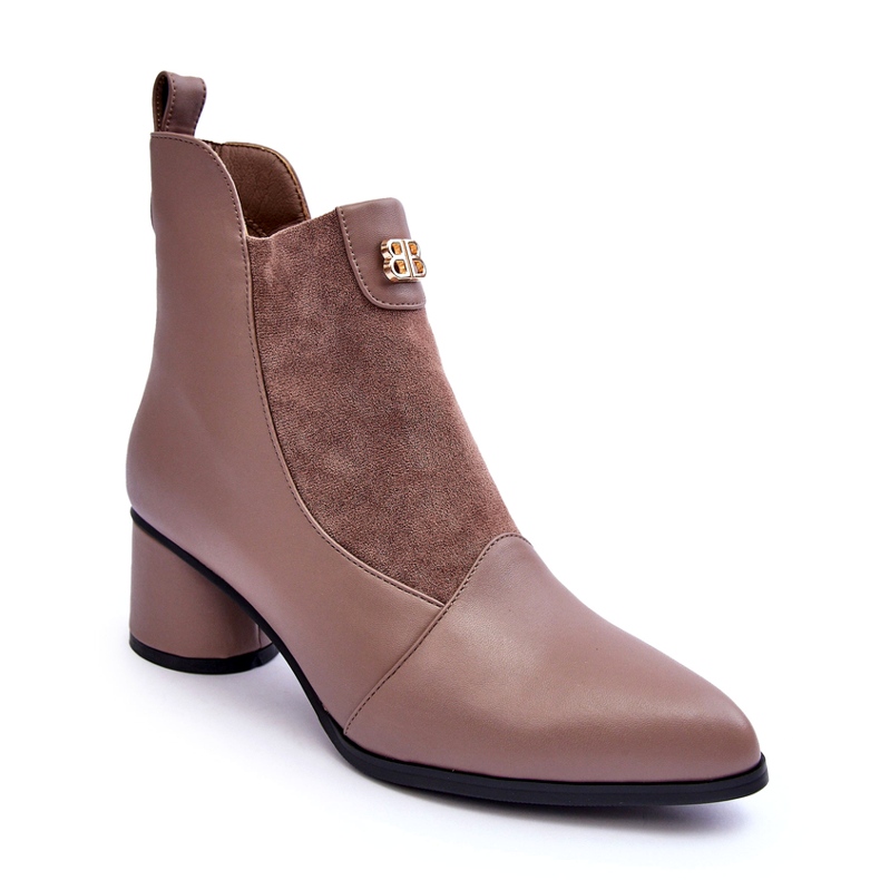 S.Barski Tacchi alti in pelle beige 1