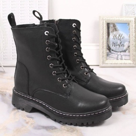 Stivali isolanti in pelle Filippo W PAW80A nero 2