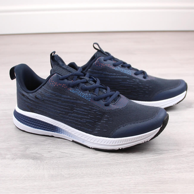 Scarpe sportive da uomo blu navy Big Star LL174112 1