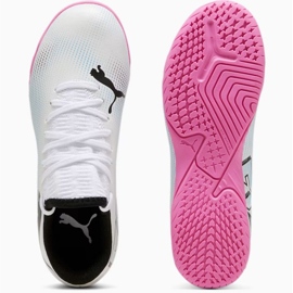 Scarpe da calcio Puma Future 7 Play It Jr 107739-01 bianca 1