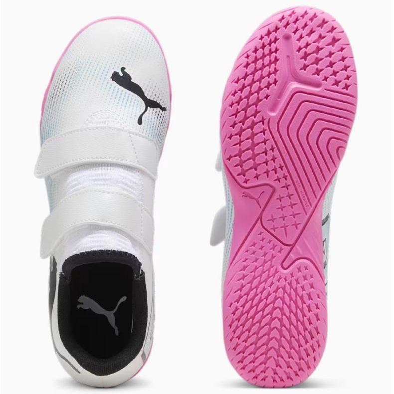 Scarpe da calcio Puma Future 7 Play It Jr 107741-01 bianca 1
