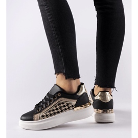 Scarpe da ginnastica Briercliff nere con glitter nero 1