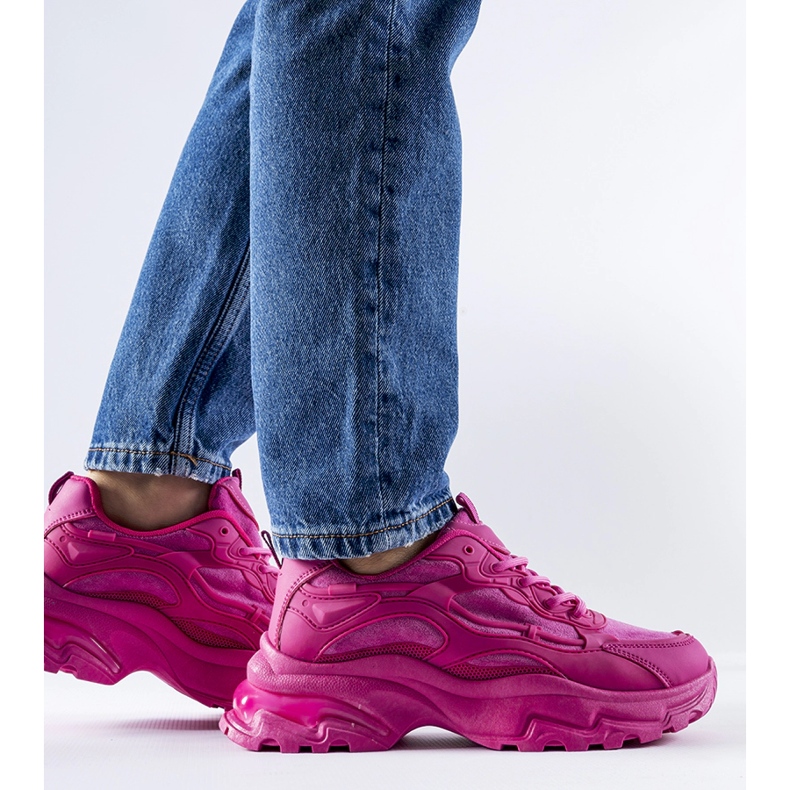 Scarpe da ginnastica rosa Wolnut 1