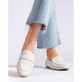 La.Fi Mocassini classici con scarpe bianche bianca 2