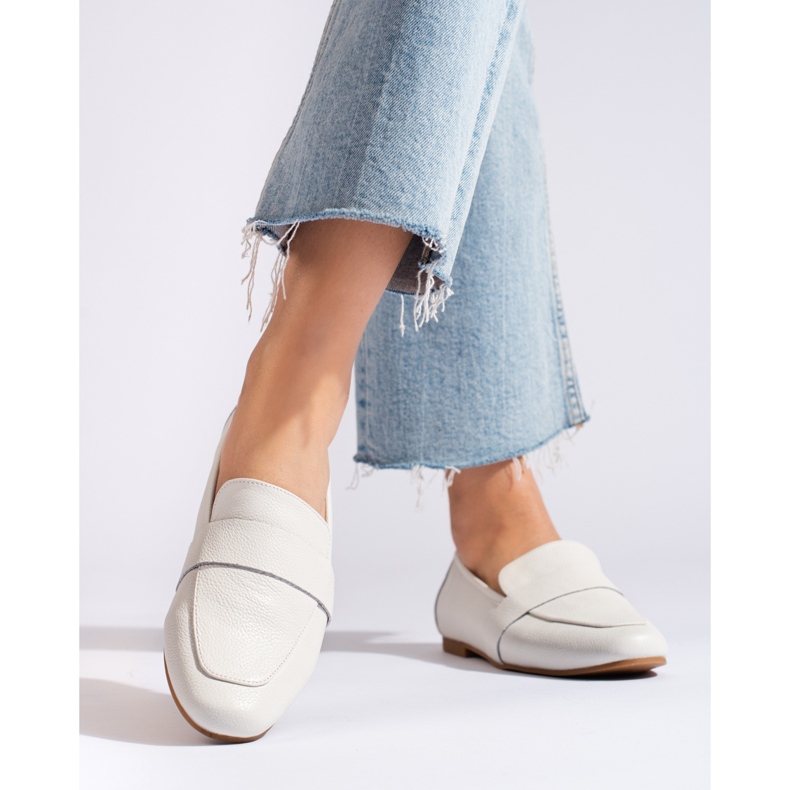 La.Fi Mocassini classici con scarpe bianche bianca 2