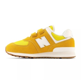 Scarpe New Balance Jr PV574RC1 giallo 1