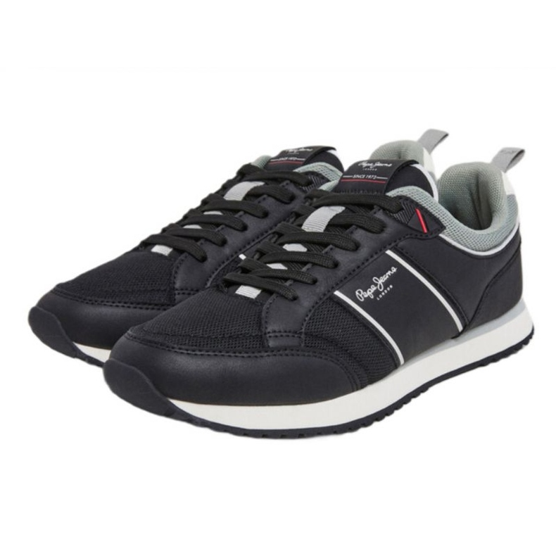 Scarpe Pepe Jeans Dublin Brand M PMS40009 nero 1