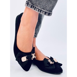 Bonnies Ballerine nere con orsetto nero 1