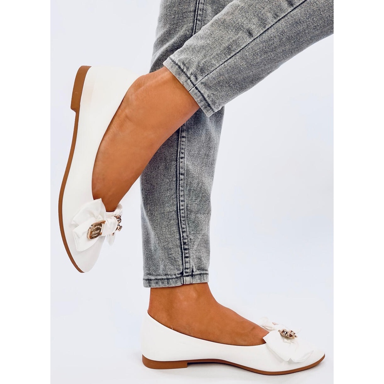 Bonnies Ballerine bianche a forma di orsetto bianco 2