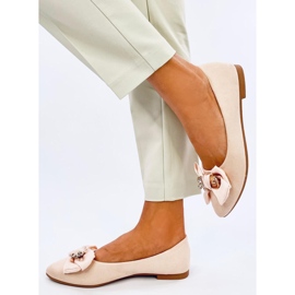 Bonnies Ballerine beige con orsetto 2