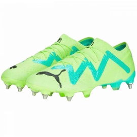 Scarpe da calcio Puma Future Ultimate Low MxSG M 107209 03 verde 1