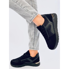 Doleh Sneakers leggere da donna nere nero 2