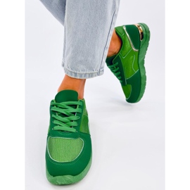 Sneakers leggere da donna Doleh Green verde 1