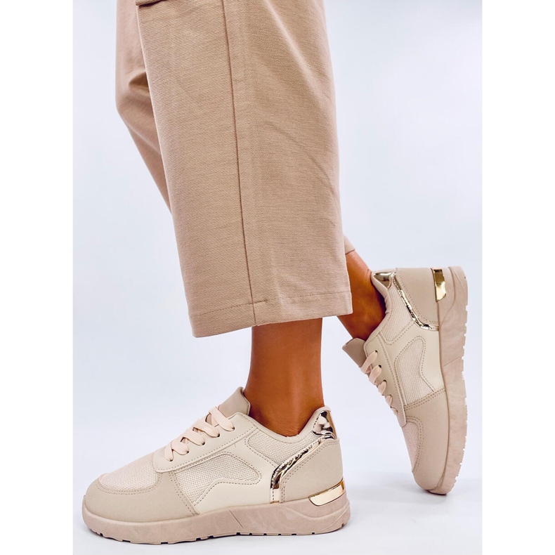 Sneakers leggere da donna Doleh Beige 2