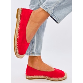 Espadrillas da donna Treisa Rosse rosso 2