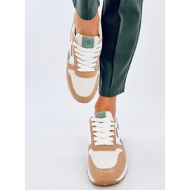 Sneakers Agassi Beiggreen da donna bianco 1