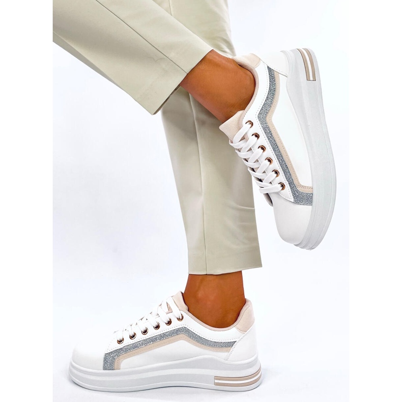 Ateer Sneakers da donna beige 2