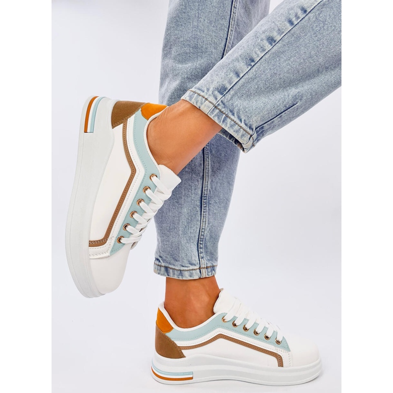 Ateer Sneakers da donna di colore blu bianco 1