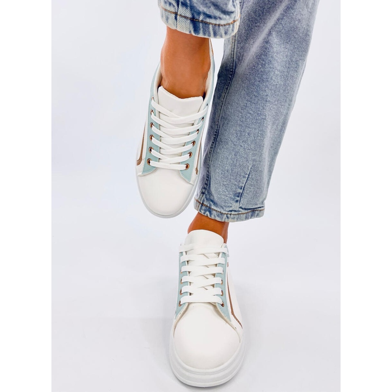 Ateer Sneakers da donna di colore blu bianco 2