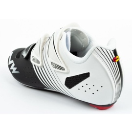 Scarpe da ciclismo Northwave Torpedo 3S 80141004 51 bianche e nere bianco 2
