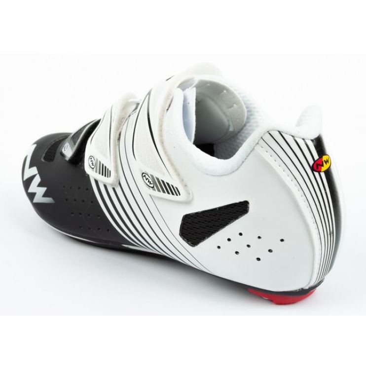 Scarpe da ciclismo Northwave Torpedo 3S 80141004 51 bianche e nere bianca 2