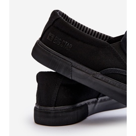 Scarpe da Ginnastica da Uomo Big Star LL174066 Nere nero 2