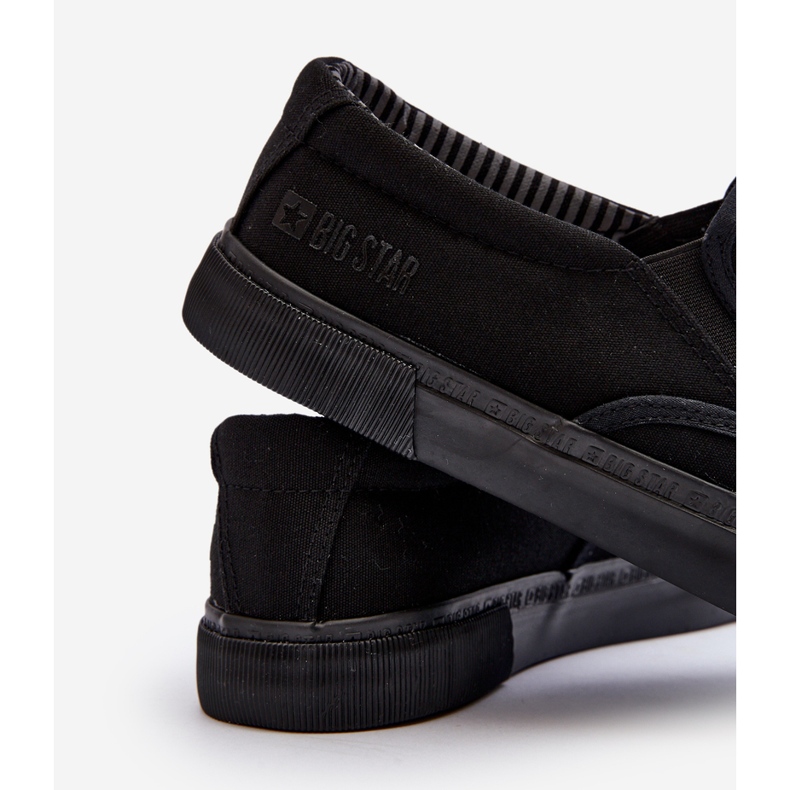 Scarpe da Ginnastica da Uomo Big Star LL174066 Nere nero 2