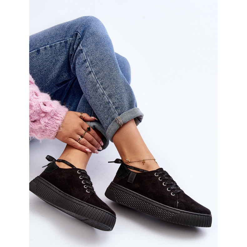 Scarpe da ginnastica da donna Big Star NN276005 Memory Foam System Nere nero 1