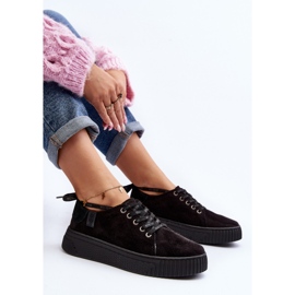 Scarpe da ginnastica da donna Big Star NN276005 Memory Foam System Nere nero 2